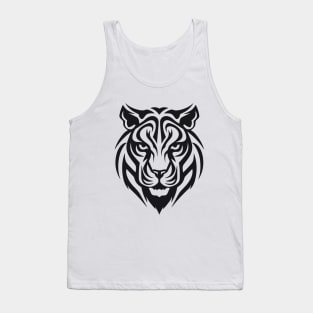 Tiger Animal Freedom World Wildlife Wonder Vector Graphic Tank Top